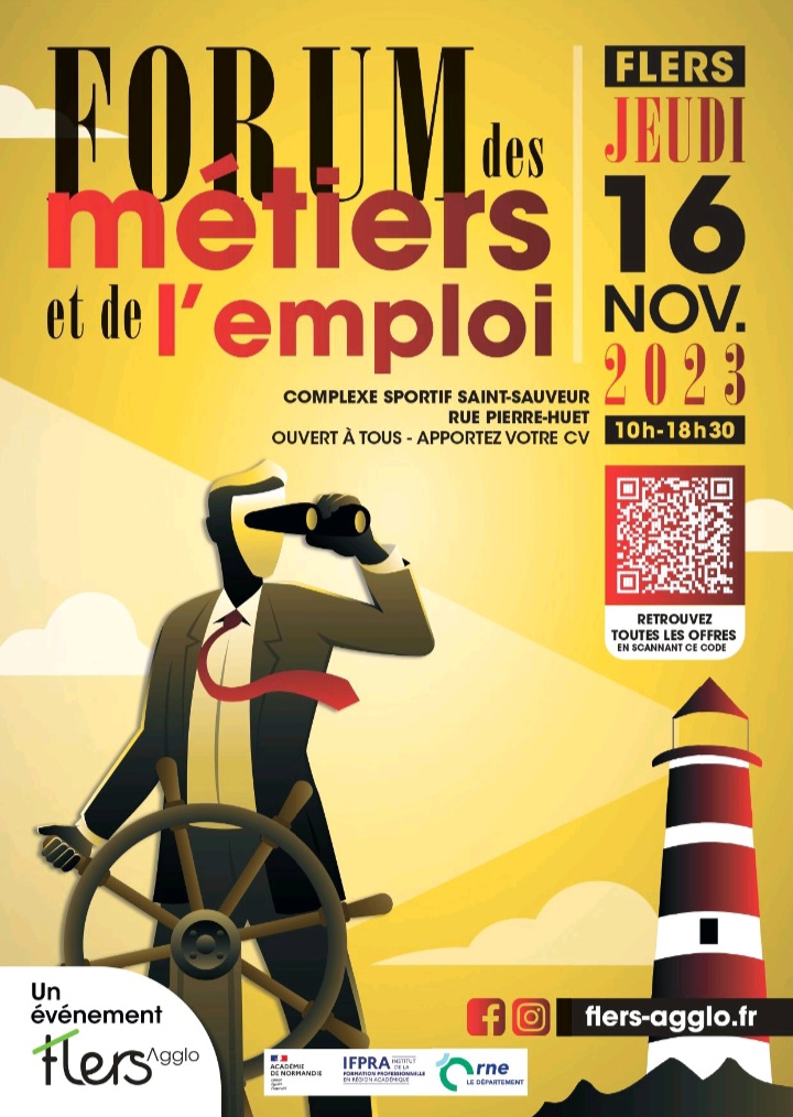 [RECRUTEMENT] La Fondation Normandie Générations présente au forum des métiers et de l’emploi le 16 novembre 2023 à Flers