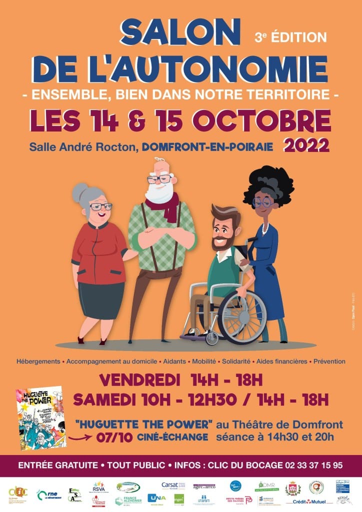 [ÉVÈNEMENT] La Fondation Normandie Générations présente au salon de l’autonomie – Samedi 15 nov. 2022 – Domfront-en-Poiraie